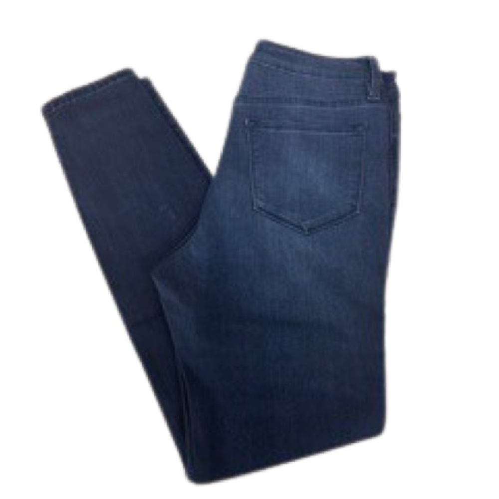 Fashion Nova Dark Blue Skinny Jeans